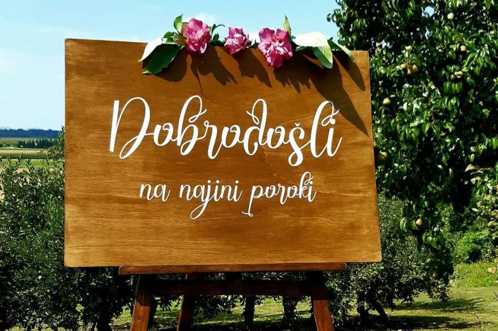 Andreja franko tabla dobrodoslice