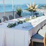 Belvedere Resort porocna miza zunaj