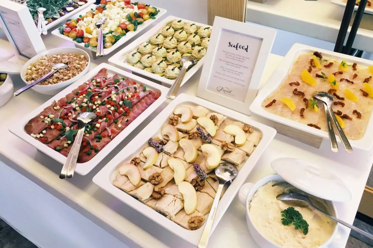 Catering ribe blejski grad