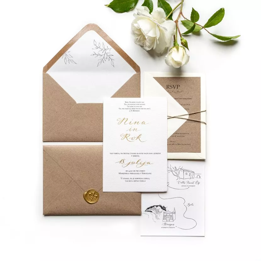 Elegant calligraphy