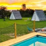Green Valley Glamping sunset