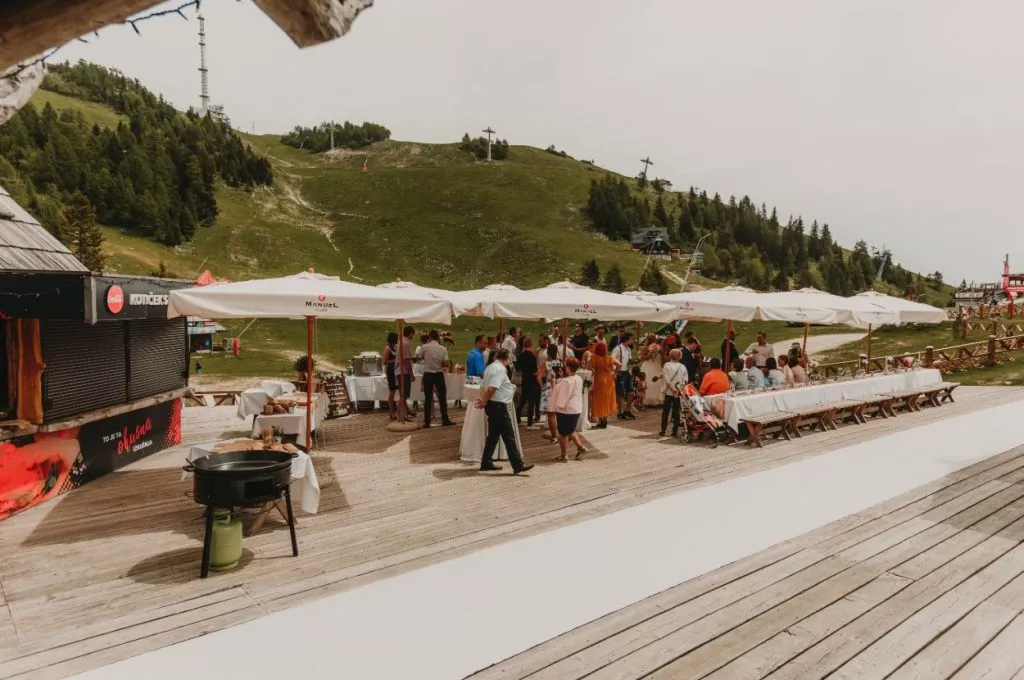 hotel krvavec zbiranje svatov