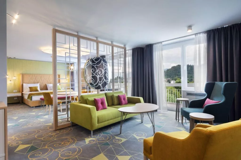 Suita apartma jug Bled Rose Hotel
